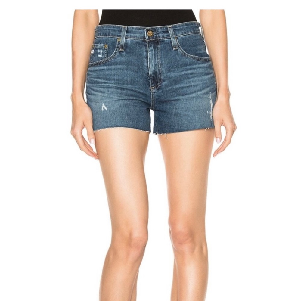 Ag Adriano Goldschmied The Sadie denim shorts, size 26. BNWT